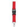 Lanyard fabricado blanco