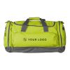 Bolsa de viaje de poliéster verde lima