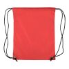 Mochila de cuerdas de poliéster Isolde rosa