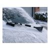 Rascador de hielo y cepillo para la nieve negro