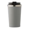 Vaso termo de acero inox. gris