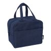 Bolsa nevera de polialgodón reciclado Elowen azul