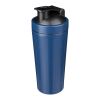 Vaso agitador de acero inox. reciclado (750 ml) Orla azul cobalto