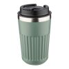 Vaso termo de acero inox. reciclado Chiara rojo oscuro