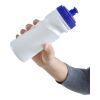 Botella 100% reciclable azul | sin montaje de publicidad | no disponible | no disponible