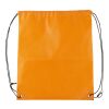 Mochila con cierre por cordones de tejido sin tejer, de 80 gr/m². naranja | sin montaje de publicidad | no disponible | no disponible