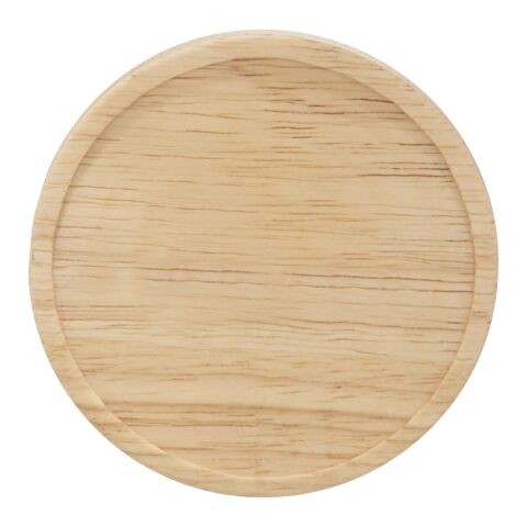 Taza de cerámica con base o tapa de madera "Hearth" Estándar | Negro intenso-Blanco | sin montaje de publicidad | no disponible | no disponible