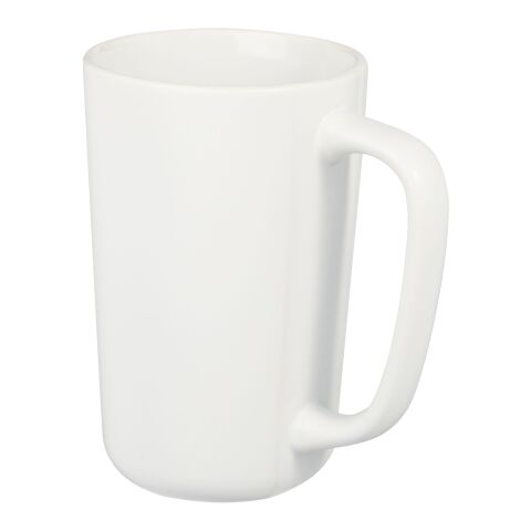 Taza de cerámica de 480&nbsp;ml "Perk" Estándar | Blanco | no disponible | sin montaje de publicidad | no disponible | no disponible