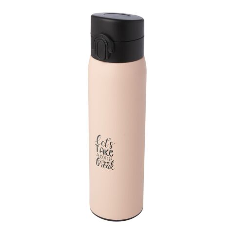 Termo con aislamiento de acero inoxidable reciclado de 450 ml con certificación RCS "Sika" Estándar | Pale blush pink | sin montaje de publicidad | no disponible | no disponible