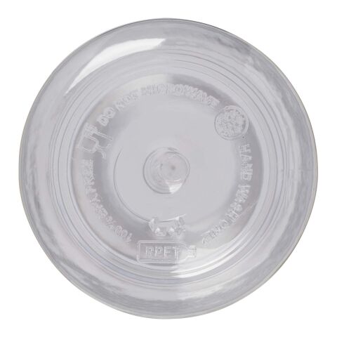 Botella de agua de RPET de 600 ml &quot;Illuminate&quot; Estándar | blanco | sin montaje de publicidad | no disponible | no disponible