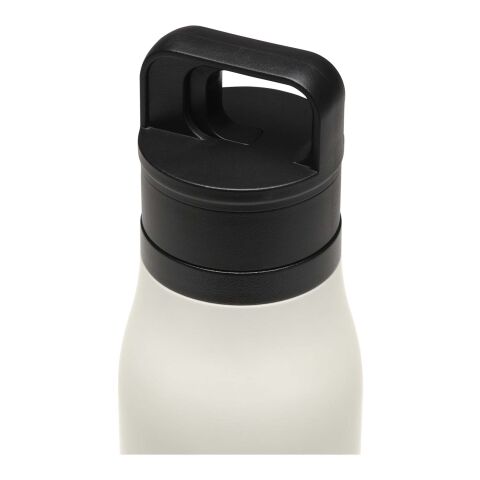 Vaso térmico SMART de 500 ml, de acero inoxidable reciclado RCS, con doble pared y aislamiento al vacío blanco