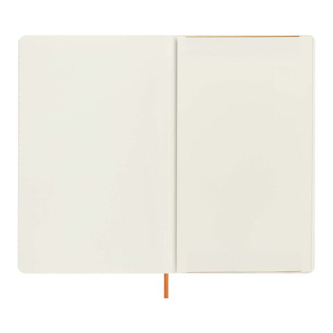 Libreta de tapa blanda L rayada &quot;Moleskine Vegea Capri&quot; Estándar | Naranja | sin montaje de publicidad | no disponible | no disponible