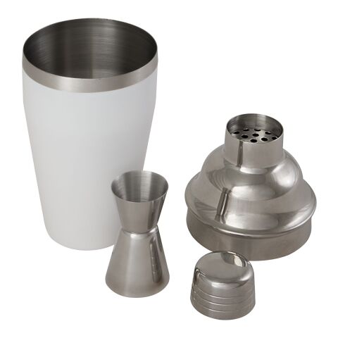 Coctelera de acero inoxidable reciclado &quot;Gaudie&quot; Estándar | Blanco | sin montaje de publicidad | no disponible | no disponible