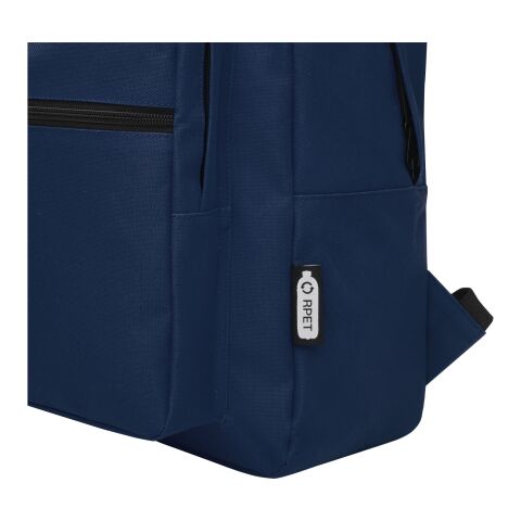 Mochila de RPET &quot;Retrend&quot; Estándar | Azul profundo | sin montaje de publicidad | no disponible | no disponible | no disponible