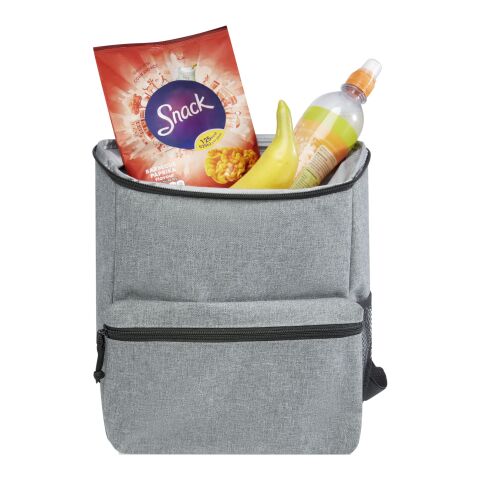 Mochila isotérmica en PET reciclado &quot;Excursion&quot; Estándar | Gris Mezcla | sin montaje de publicidad | no disponible | no disponible | no disponible