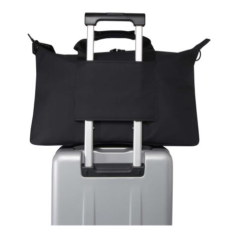 Bolsa de lona de 36 litros reciclada GRS para portátil de 15,6&quot; &quot;Turner&quot; Estándar | negro | sin montaje de publicidad | no disponible | no disponible