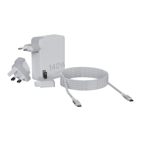 Cargador de viaje de 140 W con cable USB-C PD de 240 W &quot;Xtorm XVC2140 GaN Ultra&quot; Estándar | Blanco | sin montaje de publicidad | no disponible | no disponible