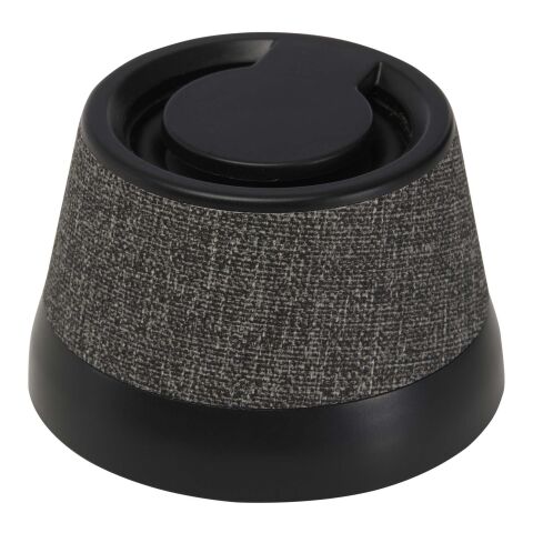 Altavoz inalámbrico magnético de plástico reciclado de 3 W &quot;Horna&quot; Estándar | Negro intenso | sin montaje de publicidad | no disponible | no disponible