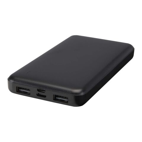 Batería externa de plástico reciclado de 10 000 mAh y 10 W &quot;Intan&quot; Estándar | Negro intenso | sin montaje de publicidad | no disponible | no disponible