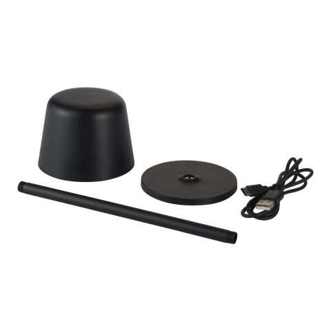 Lámpara de mesa recargable regulable con 3 modos de luz "Alya" Estándar | Negro intenso | sin montaje de publicidad | no disponible | no disponible