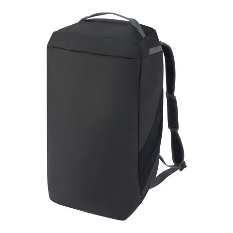 Mochila de lona resistente al agua de material reciclado GRS de 35 l &quot;Aqua&quot; Estándar | Negro | sin montaje de publicidad | no disponible | no disponible | no disponible