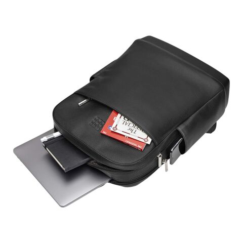 Mochila de piel &quot;Moleskine Classic Pro&quot; Negro intenso | sin montaje de publicidad | no disponible | no disponible