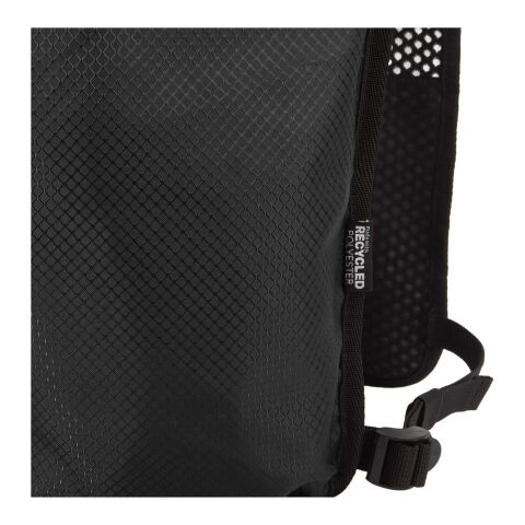 Chaleco de running de material reciclado con certificado GRS y mochila de hidratación de 5&nbsp;L "Nomad" Estándar | Negro intenso | sin montaje de publicidad | no disponible | no disponible | no disponible