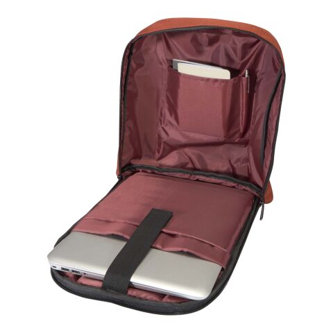 Mochila para portátil de 15" antirrobo de 10&nbsp;l GRS "Luma" Estándar | Brick | sin montaje de publicidad | no disponible | no disponible