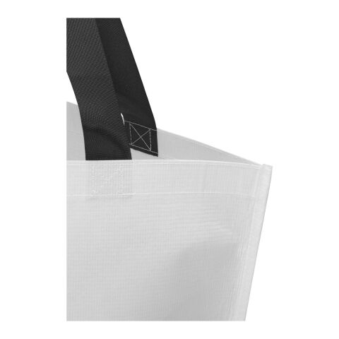 Bolsa Tote 18l de material reciclado GRS con doble laminado "Duo" Estándar | Blanco | sin montaje de publicidad | no disponible | no disponible