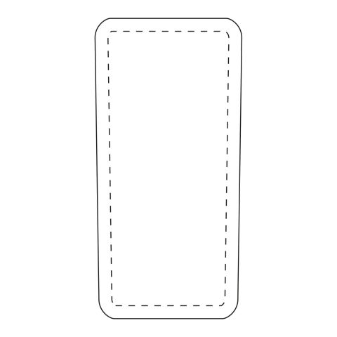 MiniKit Primeros Auxilios Amarillo transparente | Etiqueta Digital 1 color | frontal | 39 mm x 82 mm