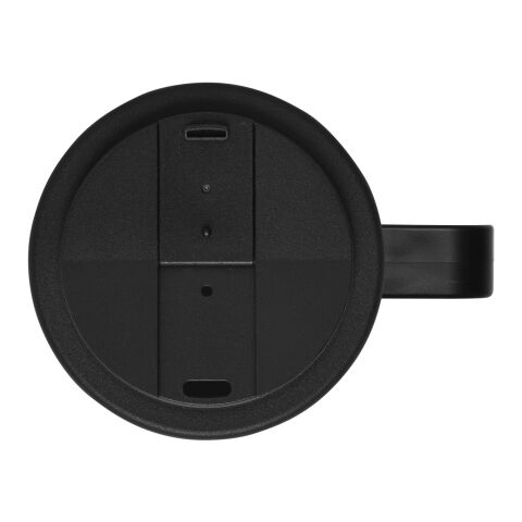 Brite-Americano Grande taza 350 ml mug con tapa antigoteo Negro intenso-Negro intenso | sin montaje de publicidad | no disponible | no disponible