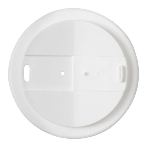 Vaso isotérmico Brite-Americano® POP 350 ml con tapa antiderrame Blanco | sin montaje de publicidad | no disponible | no disponible