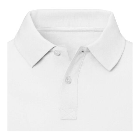 Polo de manga corta "Calgary" Blanco | XL