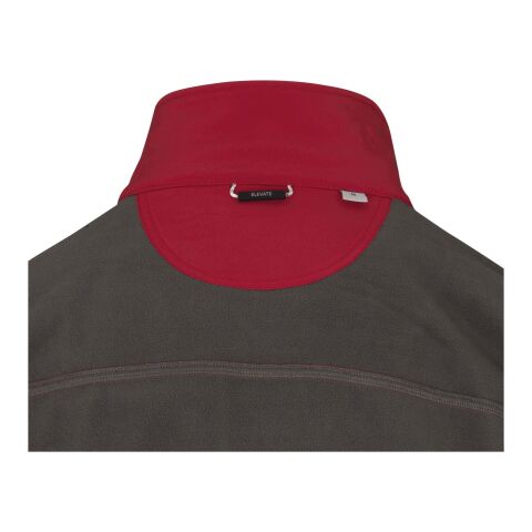 Chaqueta softshell reciclada GRS para hombre de Langley Rojo | XS