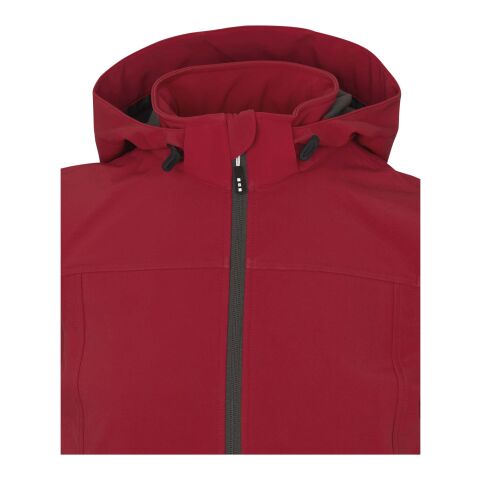 Chaqueta softshell reciclada GRS para mujer de Langley Rojo | XS