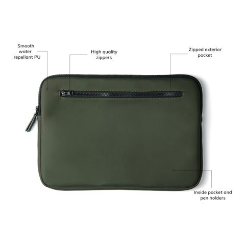 VINGA Maletín para portátil 15-17&quot; Baltimore verde | sin montaje de publicidad | no disponible | no disponible