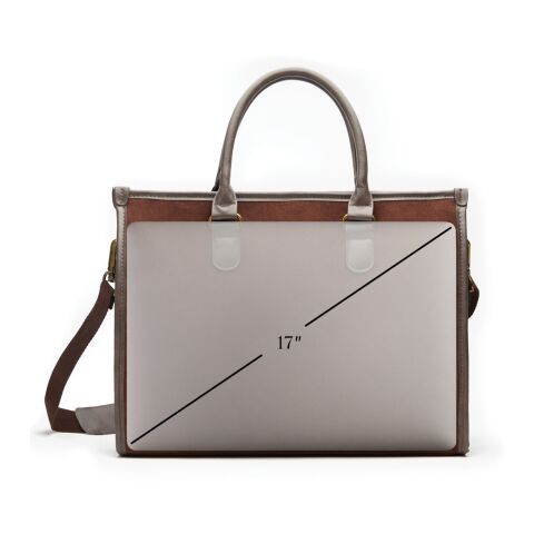 VINGA Maletín para portátil Hunton marron | sin montaje de publicidad | no disponible | no disponible