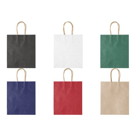 Bolsa de regalo de papel verde | sin montaje de publicidad | no disponible | no disponible