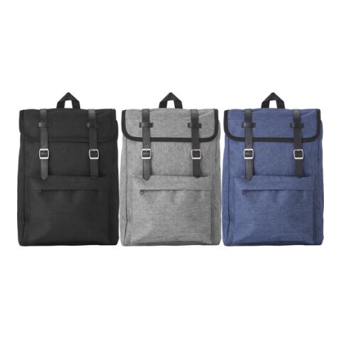 Mochila de poliéster 210D azul | sin montaje de publicidad | no disponible | no disponible