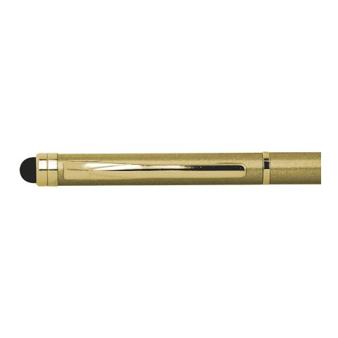 Bolígrafo Sleek Stylus Executive oro | Impresión De Pantalla 1 color | Cuerpo-centrado al clip | 15.00 mm x 38.00 mm