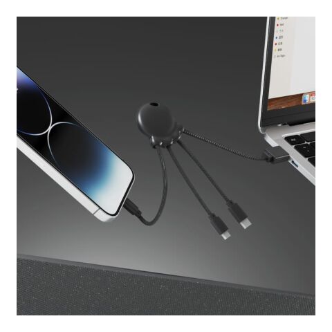 2087 | Xoopar Octopus Charging cable Negro | sin montaje de publicidad | no disponible | no disponible | no disponible