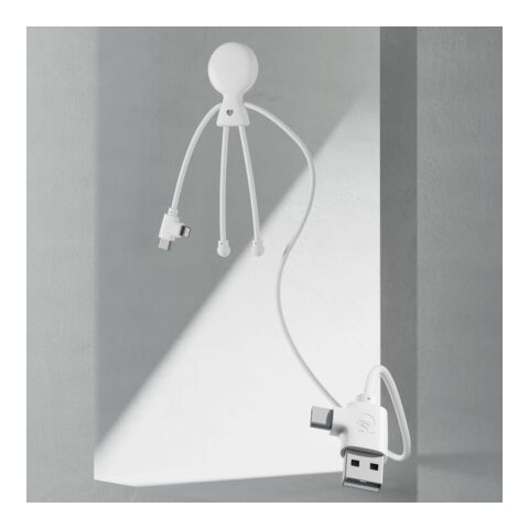 2089 | Xoopar Mr. Bio Long Power Delivery Cable with data transfer Arco iris | sin montaje de publicidad | no disponible | no disponible | no disponible