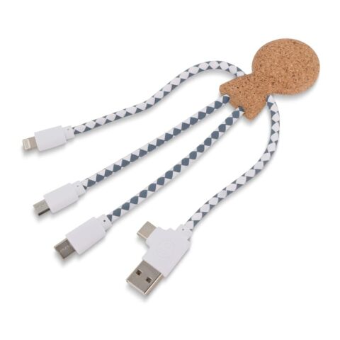 Xoopar Mr. Bio Cork Charging Cable Natural | sin montaje de publicidad | no disponible | no disponible | no disponible