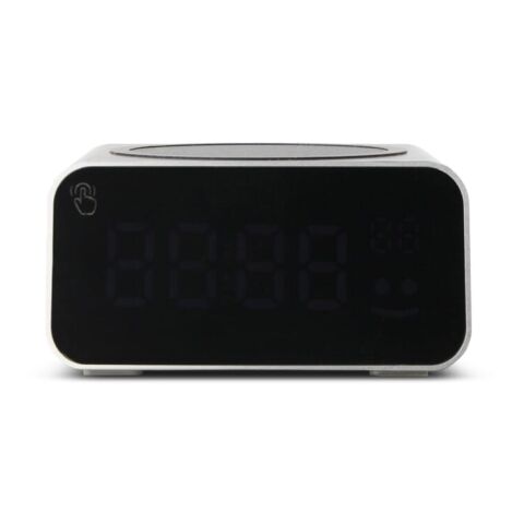 Cargador inalámbrico Xoopar GRS Reddi Charge PD con reloj gris claro | sin montaje de publicidad | no disponible | no disponible | no disponible