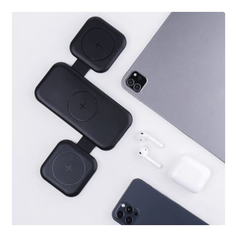 3188 | Xoopar Trafold 3 Wireless charger 15W Negro intenso | sin montaje de publicidad | no disponible | no disponible | no disponible