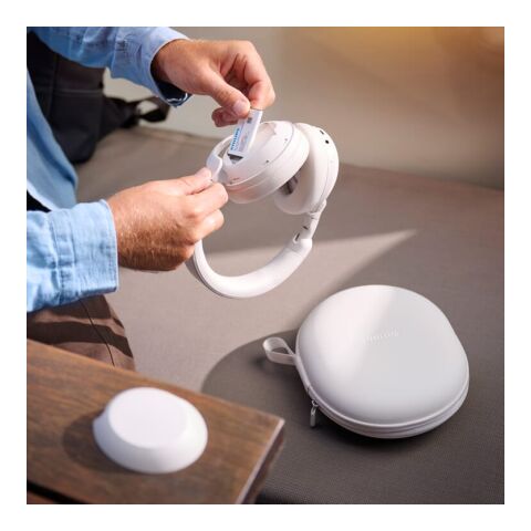 Auriculares Philips TAH8000E con cancelación activa de ruido (ANC) Blanco | sin montaje de publicidad | no disponible | no disponible