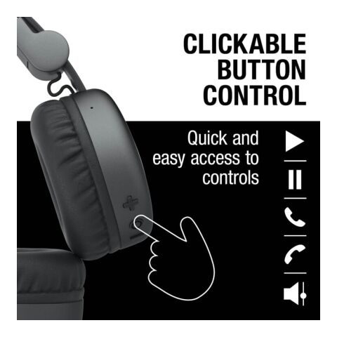 3HP1000 I Fresh 'n Rebel Code Core-Wireless on-ear Headphone gris metálico oscuro-gris metálico oscuro | sin montaje de publicidad | no disponible | no disponible