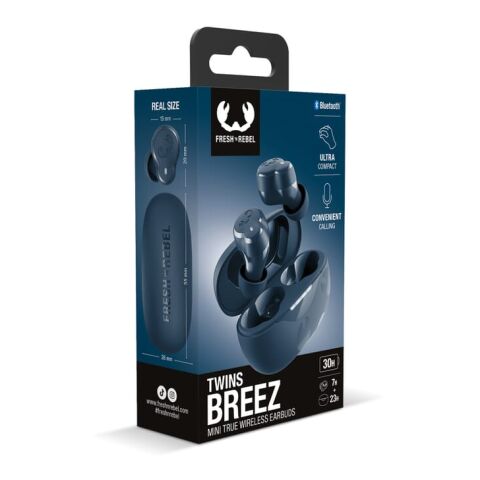 Auriculares inalámbricos Fresh 'n Rebel Twins Breez True Azúl oscuro