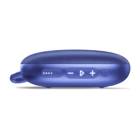 Altavoz Bluetooth resistente al agua Fresh n Rebel Bold S3 Azul / Blanco | Transferencia digital | top | 40 mm x 40 mm
