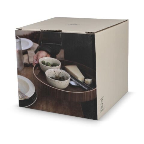 Juego de cuencos de cerámica Sagaform Ditte, 12 cm Beige | sin montaje de publicidad | no disponible | no disponible